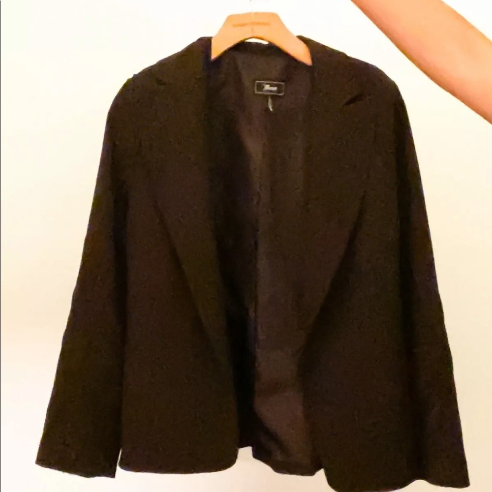 Brown suit top